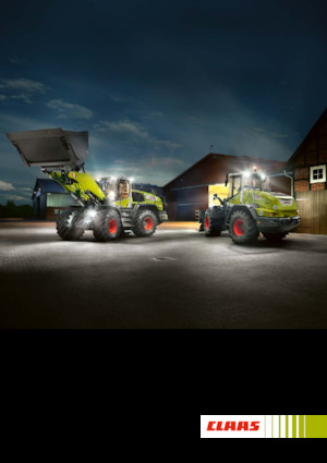 Compacte wielladers Claas Torion 1611