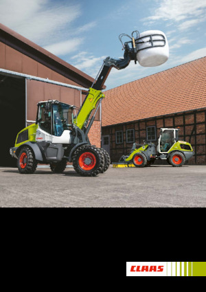 Compacte wielladers Claas Torion 530