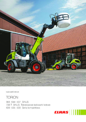 Compacte wielladers Claas Torion 530