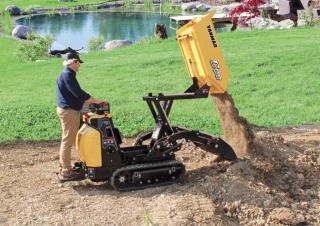 Rupsdumpers Yanmar C 08 HI Tip +