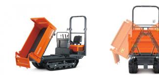 Rupsdumpers Kubota KC 100 HD
