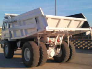 Stortwagen met achterwaartse kanteling Perlini DP 255