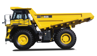 Stortwagen met achterwaartse kanteling Komatsu HD605-7 E0