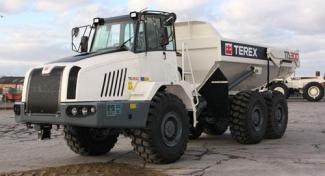 Kiepwagens Terex TA 300
