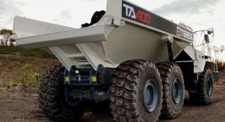 Kiepwagens Terex TA 400