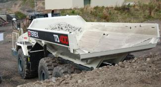 Kiepwagens Terex TA 400