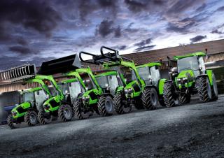 Tractoren met vierwielaandrijving DEUTZ-FAHR 5110 G Plus LS