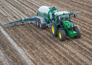 Tractoren met vierwielaandrijving John Deere 6155R