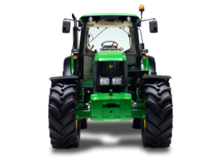 Tractoren met vierwielaandrijving John Deere 6230