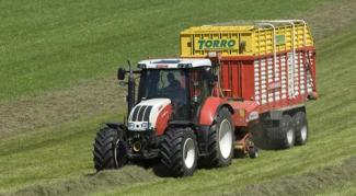 Tractoren met vierwielaandrijving Steyr 4130 Profi Basis