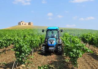 Tractoren met vierwielaandrijving Landini Rex 85F