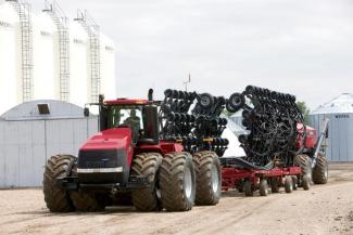 Tractoren met vierwielaandrijving Case IH Steiger 450