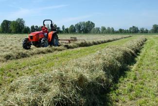 Tractoren met vierwielaandrijving SAME Tiger 65