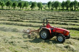 Tractoren met vierwielaandrijving SAME Tiger 65