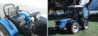 Tractoren met vierwielaandrijving BCS Valiant 500 AR