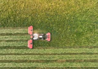 Achtermaaier - Schijf met kneuzer Vicon Extra 7100 R