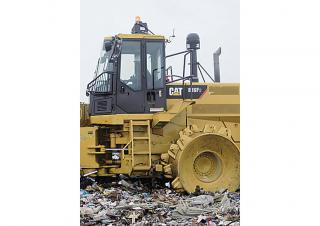 Afvalpersen Caterpillar 816 F