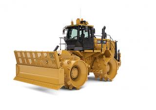 Afvalpersen Caterpillar 826K