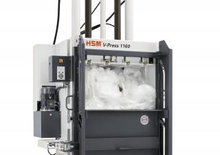 Afvalpersen HSM V-Press 1160 max
