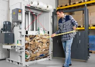 Afvalpersen HSM V-Press 1160 max