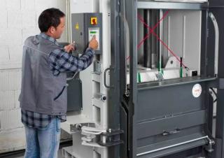 Afvalpersen HSM V-Press 1160 max