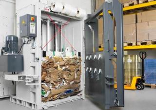 Afvalpersen HSM V-Press 1160 max