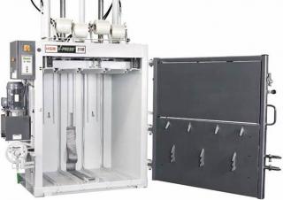 Afvalpersen HSM V-Press 818 plus