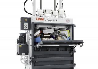 Afvalpersen HSM V-Press 825 plus