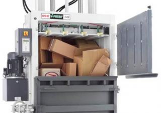 Afvalpersen HSM V-Press 840 plus