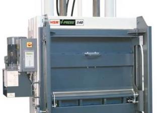 Afvalpersen HSM V-Press 840 plus