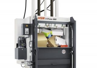 Afvalpersen HSM V-Press 860 L