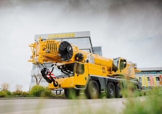 All-terrain kranen Liebherr LTM 1150-5.3