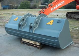 Aanbouwdelen Bakken Bakken voor graafmachine Arden C20F12
