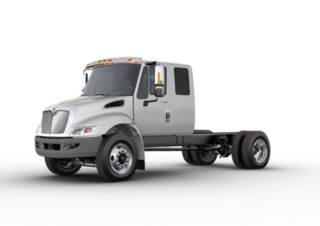 Trucks Bakwagen International Durastar 4300 107 SBA Extended Cab Cummins B6.7