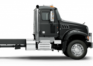 Trucks Bakwagen Mack Granite 64FR MHD Cummins L9