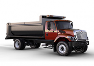 Trucks Bakwagen International Workstar 7400 132 SBA Extended Cab DT