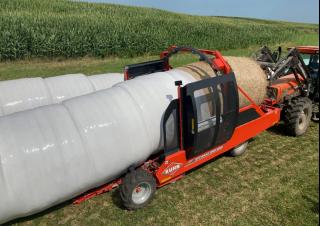 Balenpers wikkelaar Kuhn OWR 6000
