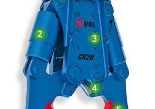 Aanbouwdelen Betonbrekers MBI CR15R