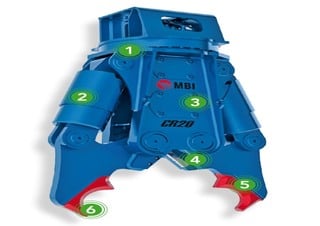 Aanbouwdelen Betonbrekers MBI CR26R