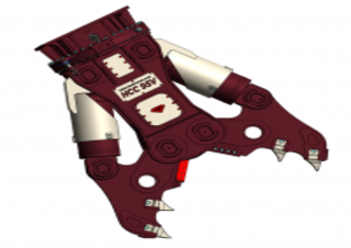 Aanbouwdelen Betonbrekers Hydra Ram HCC-6V*