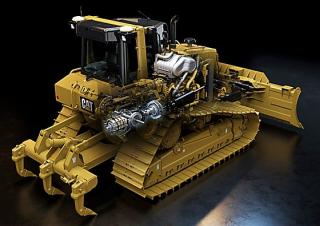 Bulldozers Caterpillar D6N XL