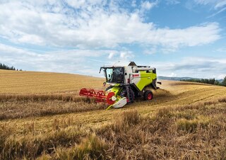 Combine maaidorsers Claas Evion 430 Maxi    