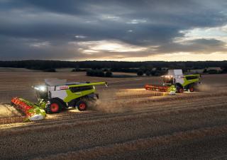Aangebouwd Combine maaidorsers maaibalk Claas ConVio Flex 1380