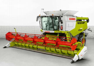 Aangebouwd Combine maaidorsers maaibalk Claas MaxFlex 930