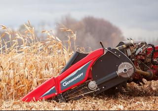 Aangebouwd Combine maaidorsers maïsvanger Geringhoff MSH 1000 FB