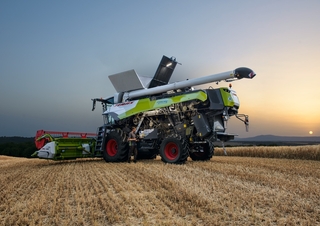 Combine maaidorsers Claas Trion 720   