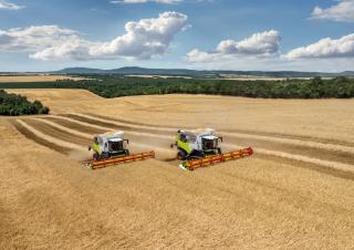 Combine maaidorsers Claas Trion 760   