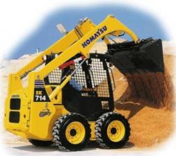 Schrankladers Komatsu SK714-5 Super Flow