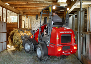 Compacte wielladers Weidemann 1160