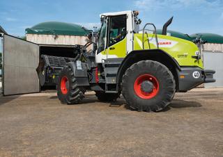 Compacte wielladers Claas Torion 1410